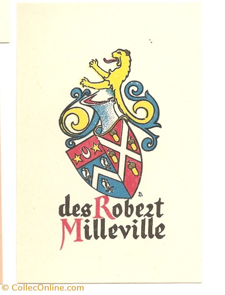 vieux papiers ex libris des robert milleville