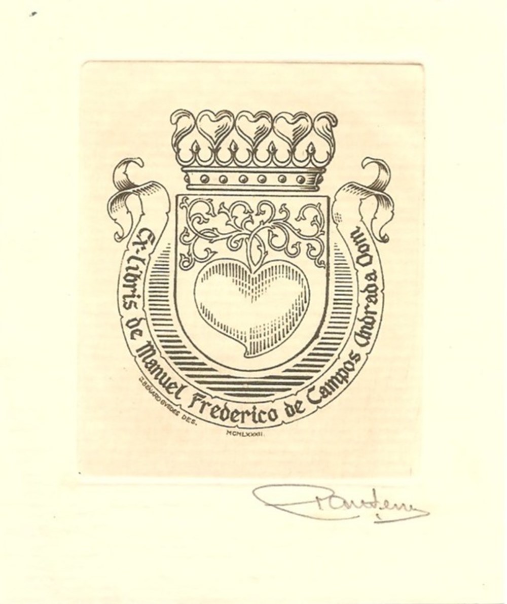 documents anciens ex libris campos andrada oom