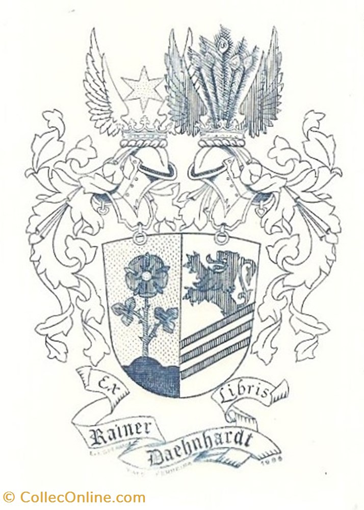 vieux papiers ex libris daehnhardt