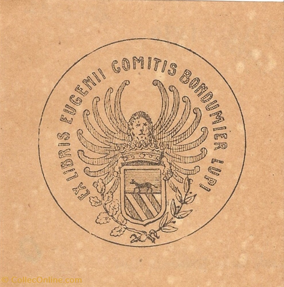 vieux papier ex libri bondumier lupi