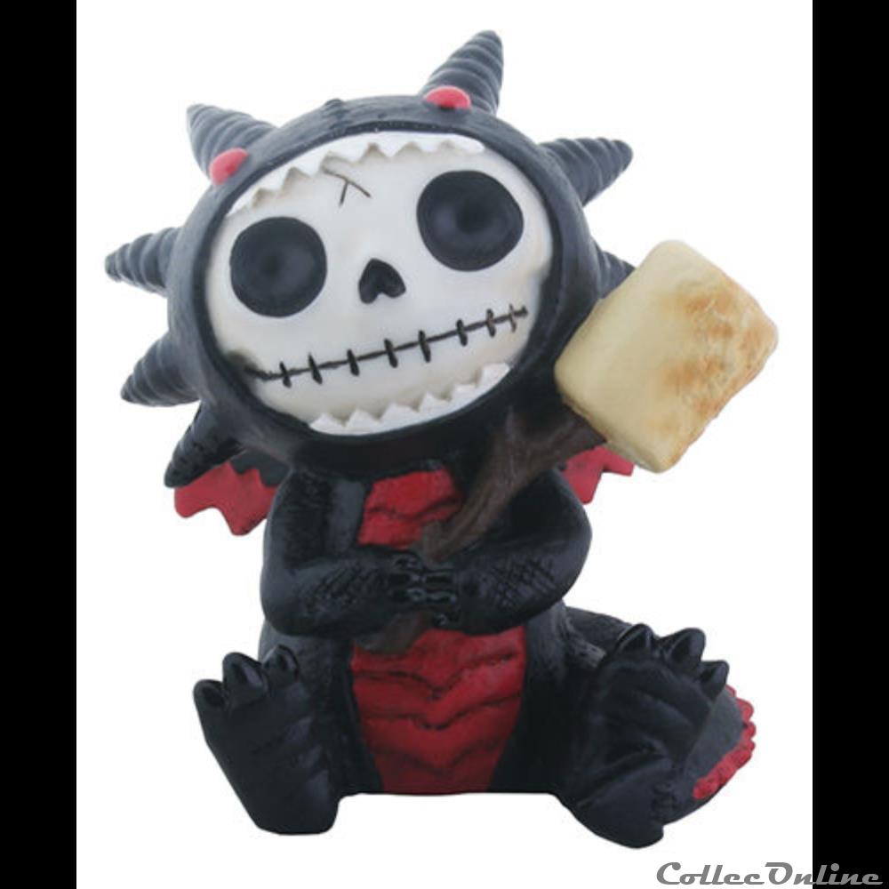figurine autre bonbon lezard noir