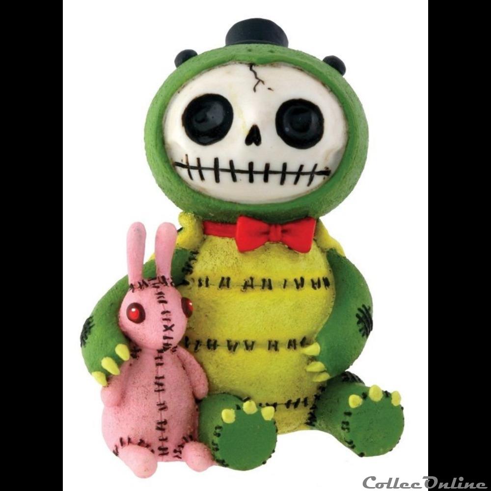 figurine autre bonbon tortue avec une peluche lapin