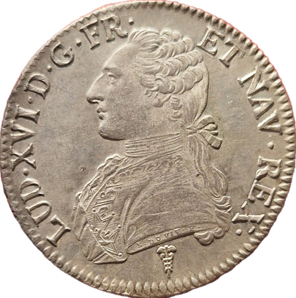 Ecu 1790 K différent loupe monnaies europe medievale a france royales ecu 1790 k different loupe