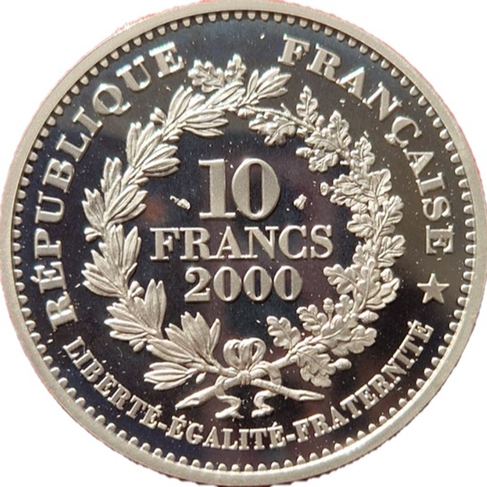 10F Chaplain 2000 monnaies euros france 10f chaplain 2000