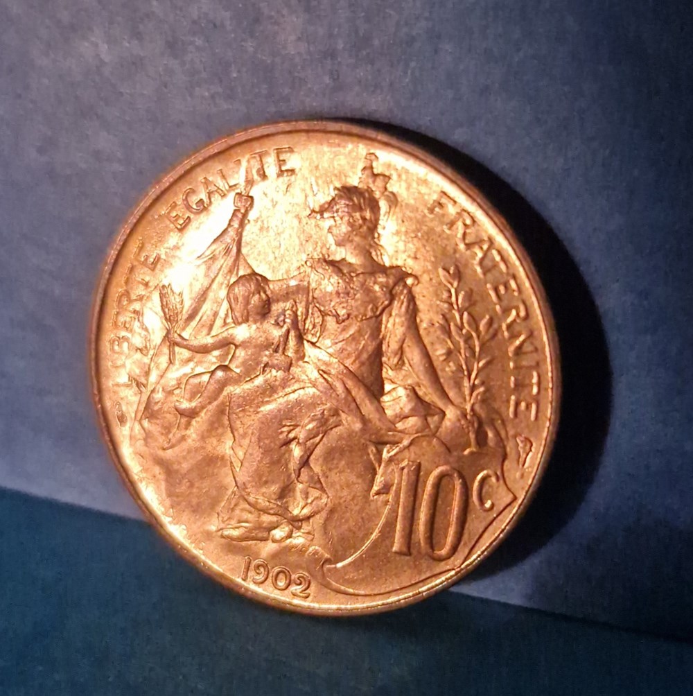 10 centimes Daniel-Dupuis 1902 monnaies monde france 10 centimes daniel dupuis 1902