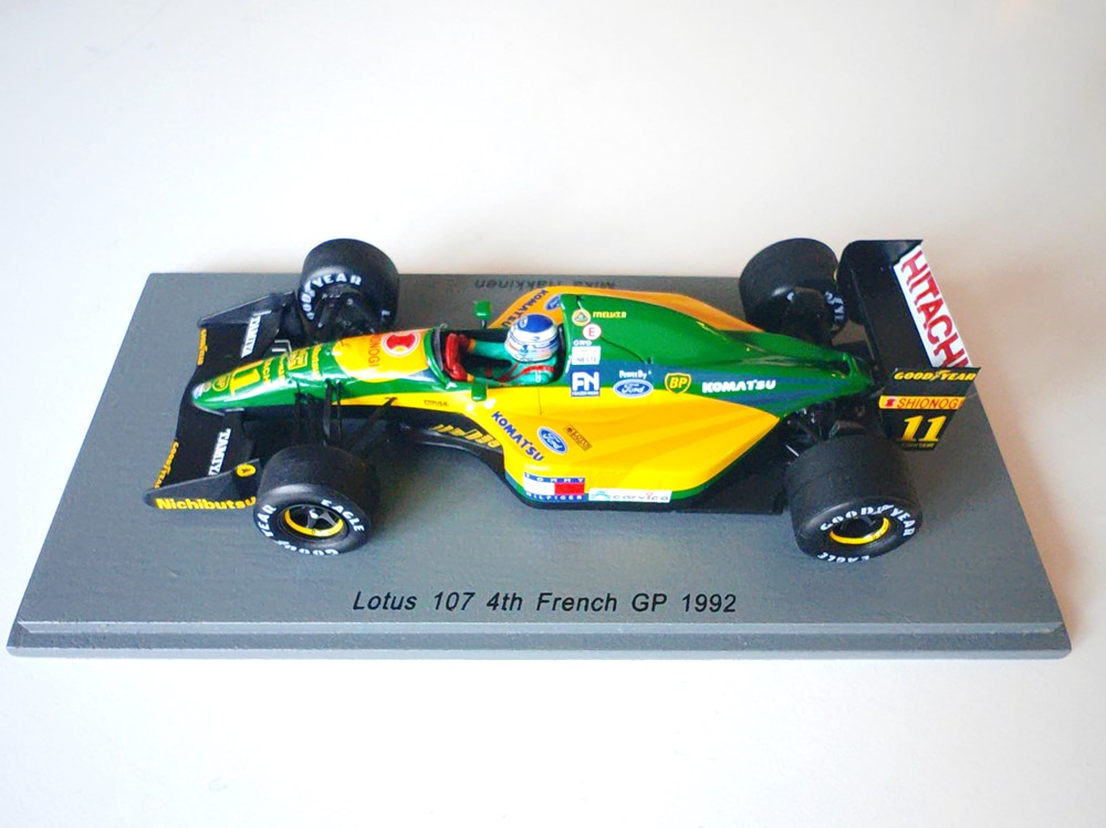 transports car mikka hakkinen magny cours french gp 1992