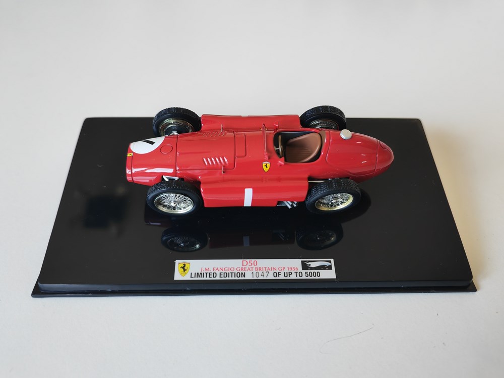transports car j m fangio uk 1956