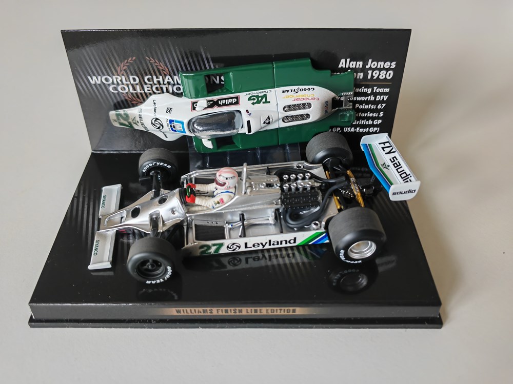 transports car alan jones 1980 world champion no 1