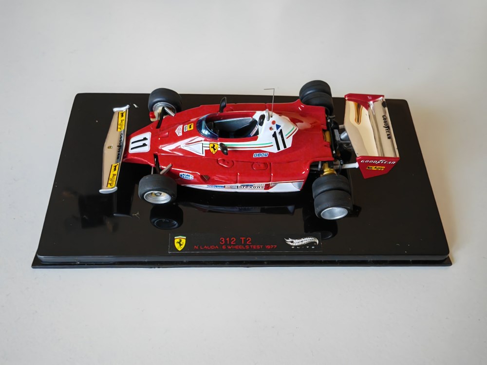 transports car niki lauda 6 wheeler test italy 1977