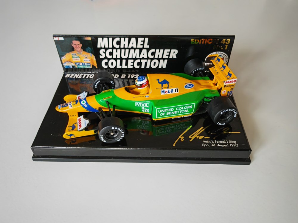 transports car michael schumacher spa francorchamps belgium 1992