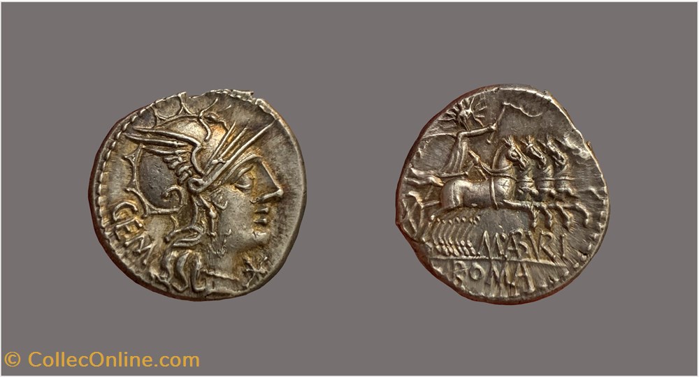 M. Aburius M.f. Geminus coins m aburius m f geminus