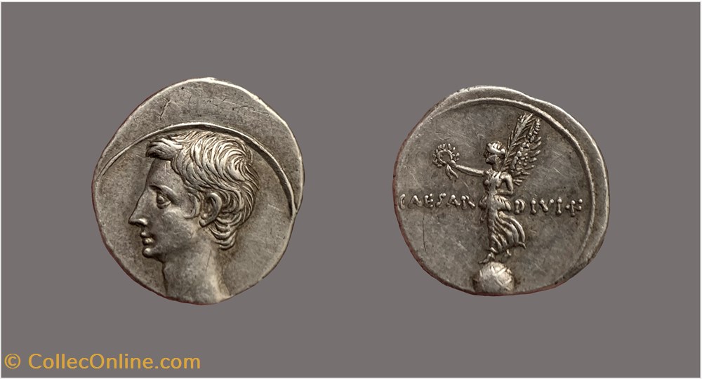 coins octavian