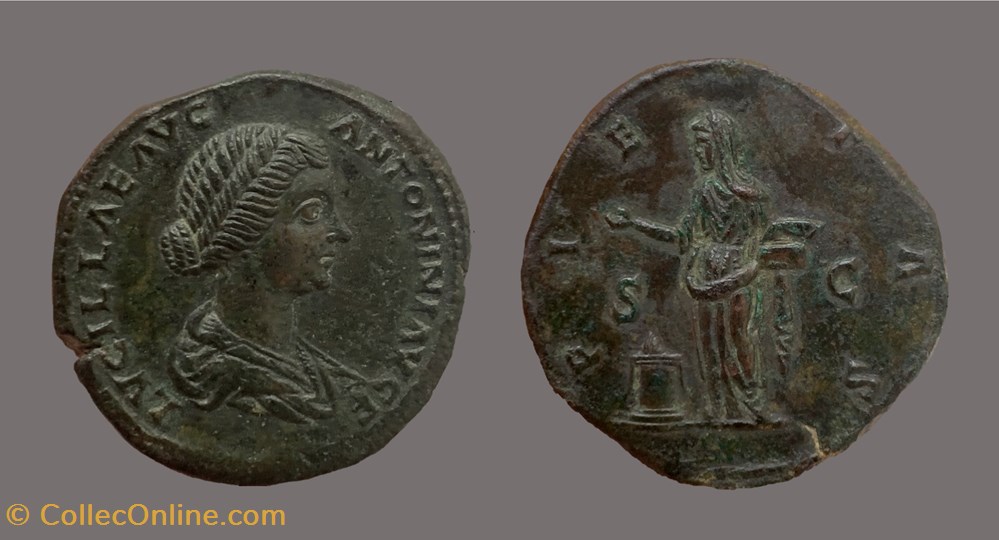 7. Lucilla (Augusta, AD 164-182/183) coins 7 lucilla augusta ad 164 182 183