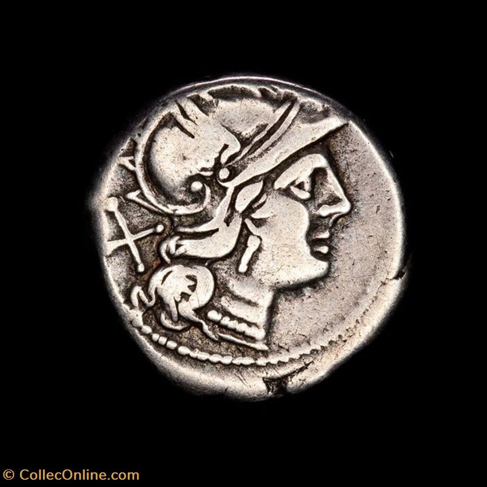 Anonymous (206-195- B.C.) coin ancient to roman republicain imperial anonymous 206 195 b c