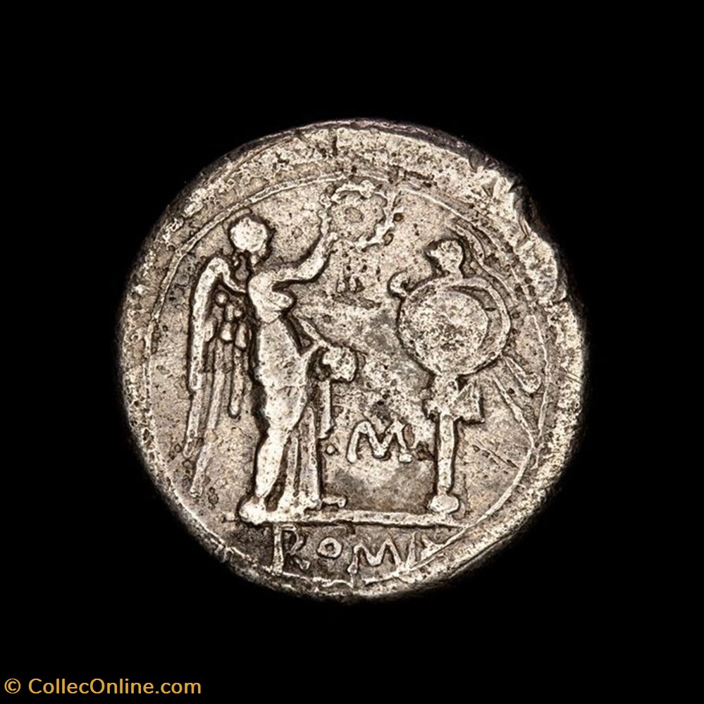 Anonymous, 211-208 B.C. coin ancient to roman republicain imperial anonymous 211 208 b c