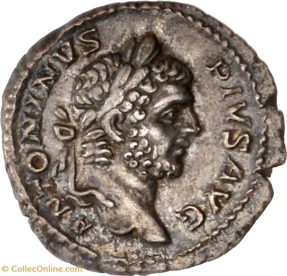 Caracalla (198-217) - 210 coin ancient b to roman republicain imperial caracalla 198 217 210