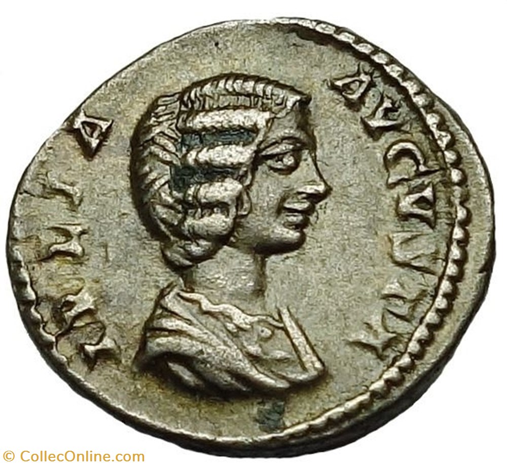 Julia Domna (196-211) coin ancient b c to roman republicain imperial julia domna 196 211