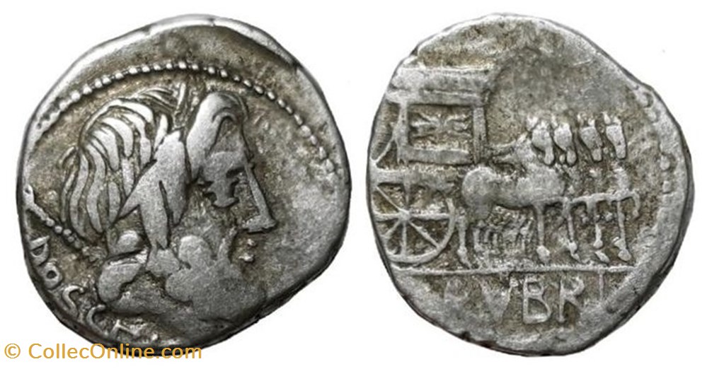 L. Rubrius Dossenus (87 BC) coin ancient to a roman republicain imperial l rubrius dossenus 87 bc