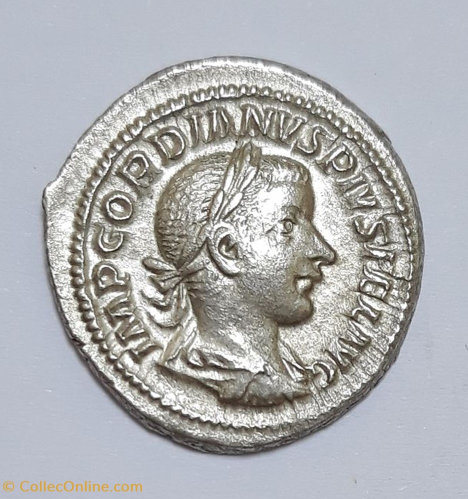 Gordianus III (238-244) coin ancient b c to roman republicain imperial gordianus iii 238 244