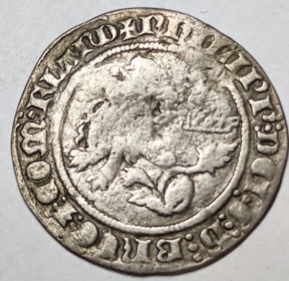 monnaies europe medievale pays bas bourguignons philippe le hardi comte de flandre gros botdraeger dit a la mante