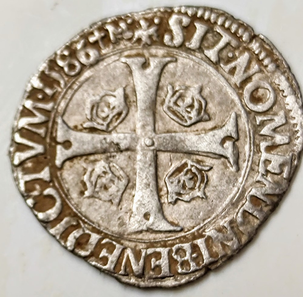 HENRI III Douzain aux deux H 1 er type 1586 P monnaies europe medievale france royales henri iii douzain aux deux h 1 er type 1586 p