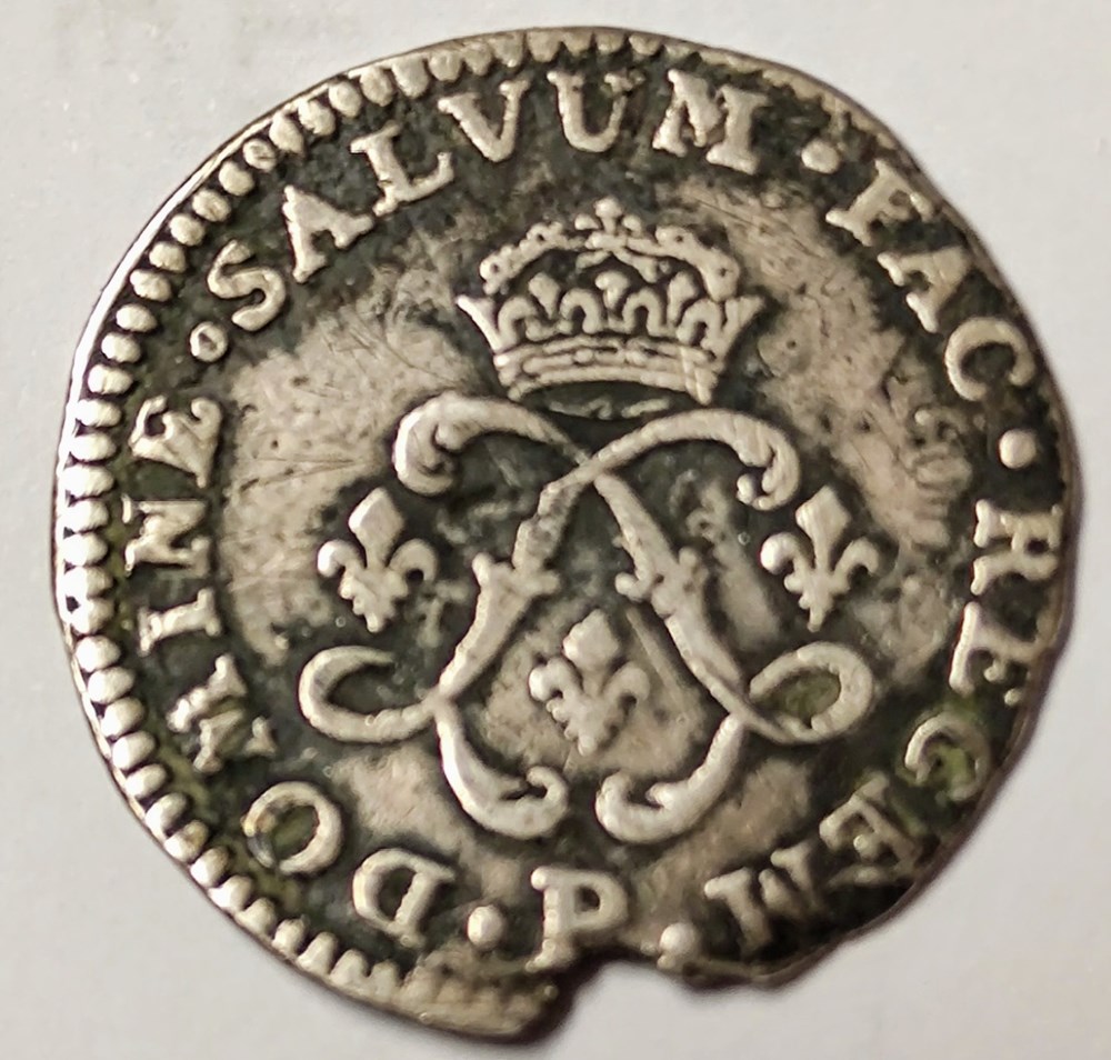 LOUIS XIV quatre sols aux deux L 1692 monnaies europe medievale france louis xiv quatre sols aux deux l 1692