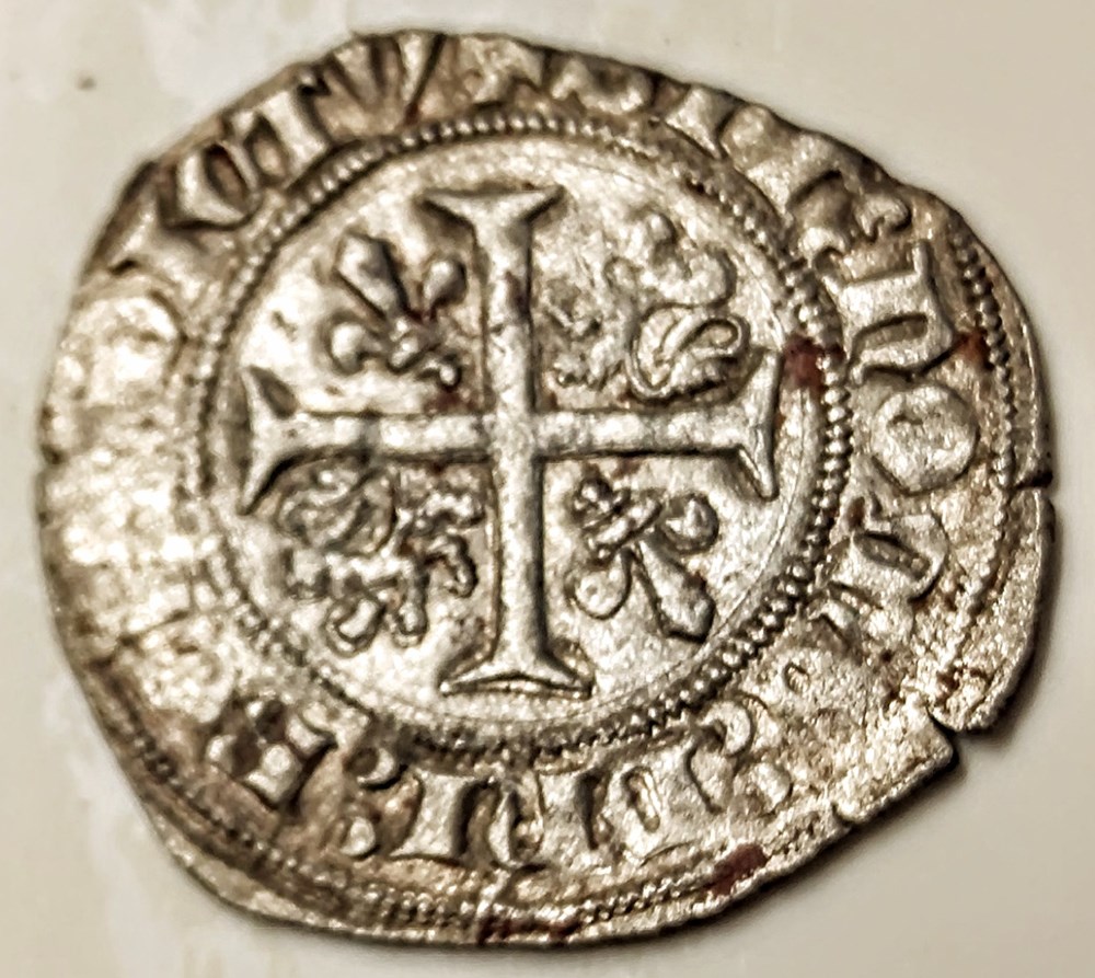 JEAN SANS PEUR 1404-1419 grand blanc monnaies europe medievale france feodales jean sans peur 1404 1419 grand blanc