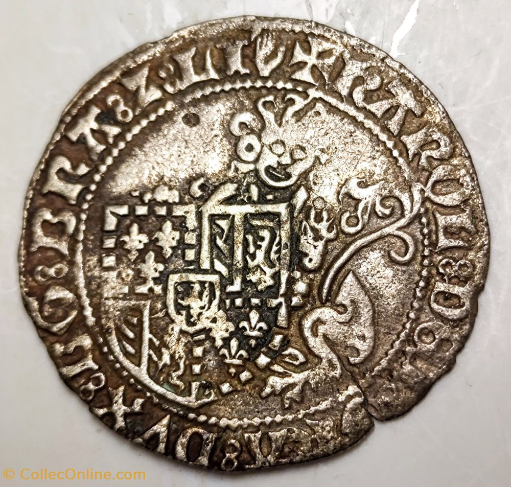 CHARLES le TÉMÉRAIRE BRIQUET 1475 Duché de Brabant monnaies europe medievale france feodales charles le temeraire briquet 1475 duche de brabant