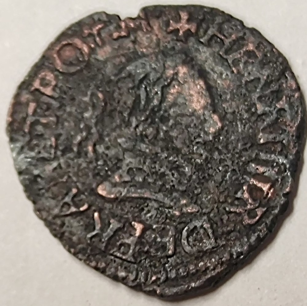 monnaies europe medievale a france henri iii denier tournois 1587