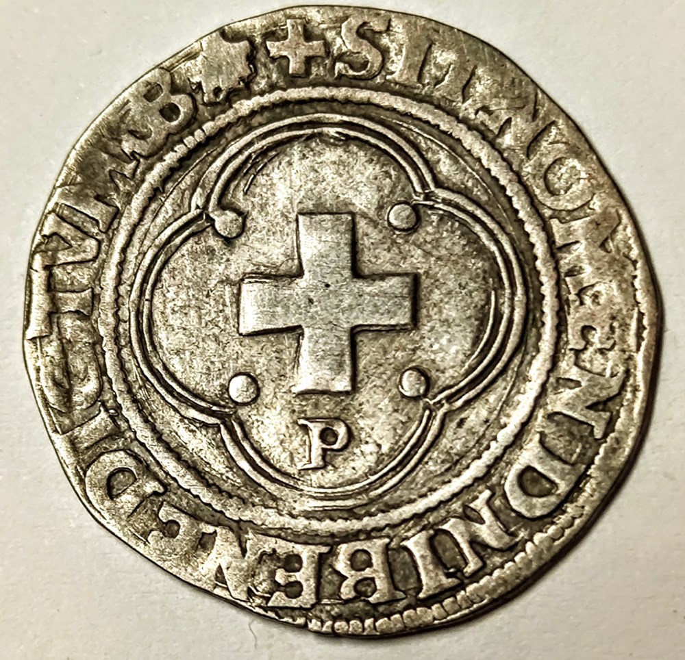 monnaies europe medievale france royales francois ier 1515 1547 douzain a la croisette