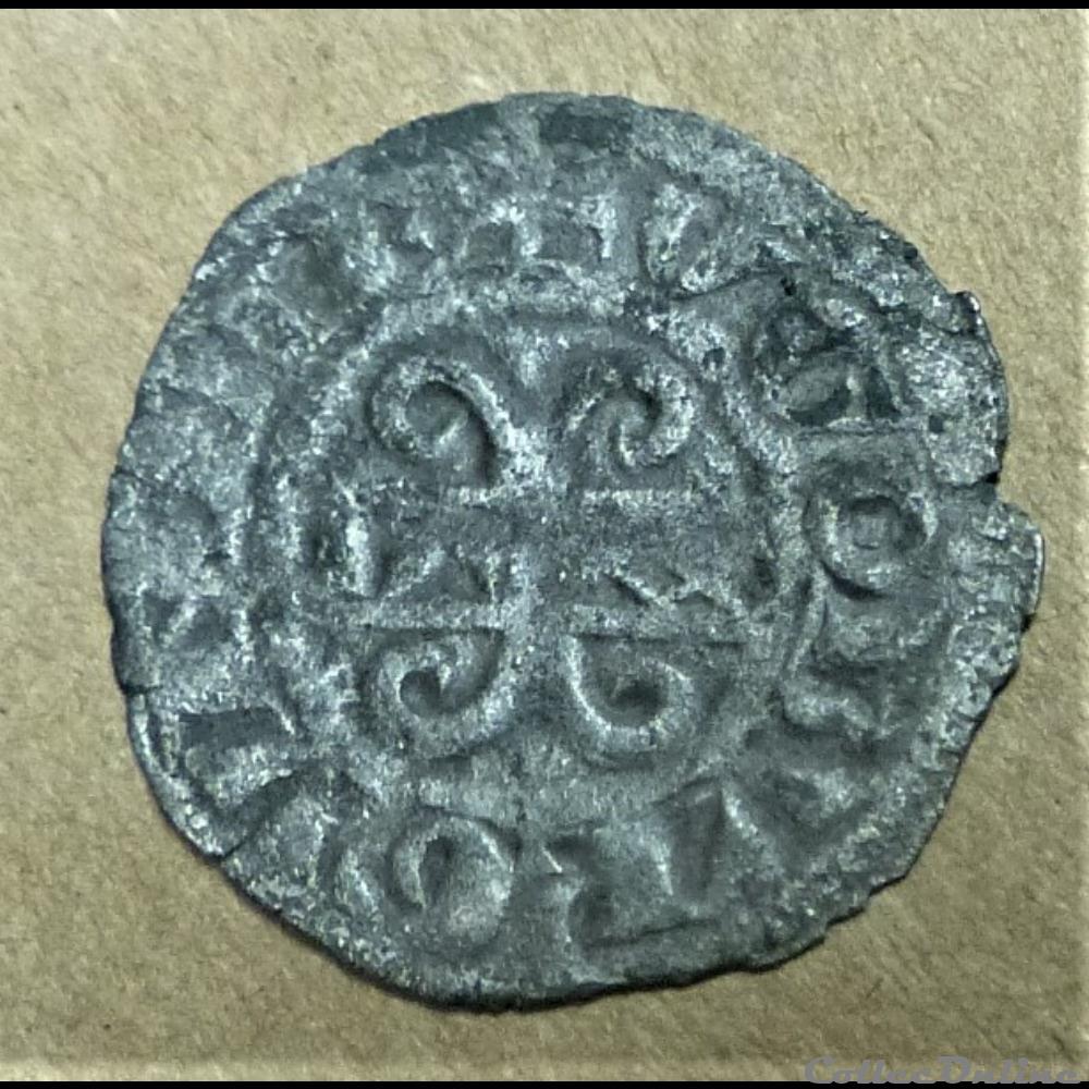 HUGUES IV 1218-1272 denier monnaies europe medievale a france feodales hugues iv 1218 1272 denier