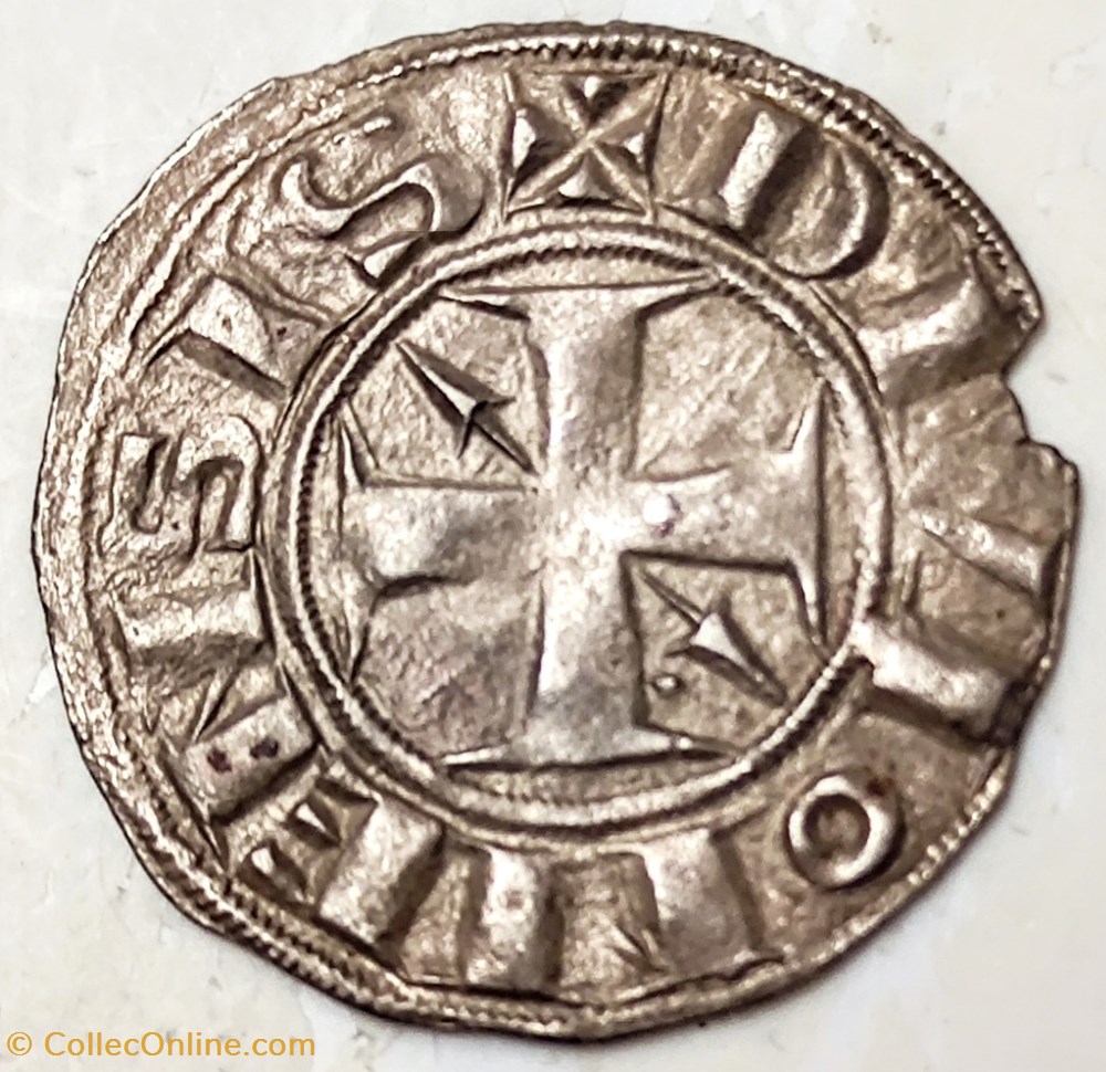 monnaies europe medievale a france feodales eudes ii 1143 1162 denier