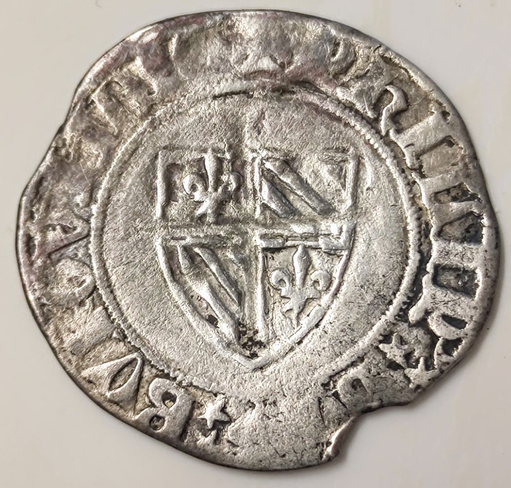 monnaies europe medievale france feodales philippe le hardi 1363 1404 grand blanc