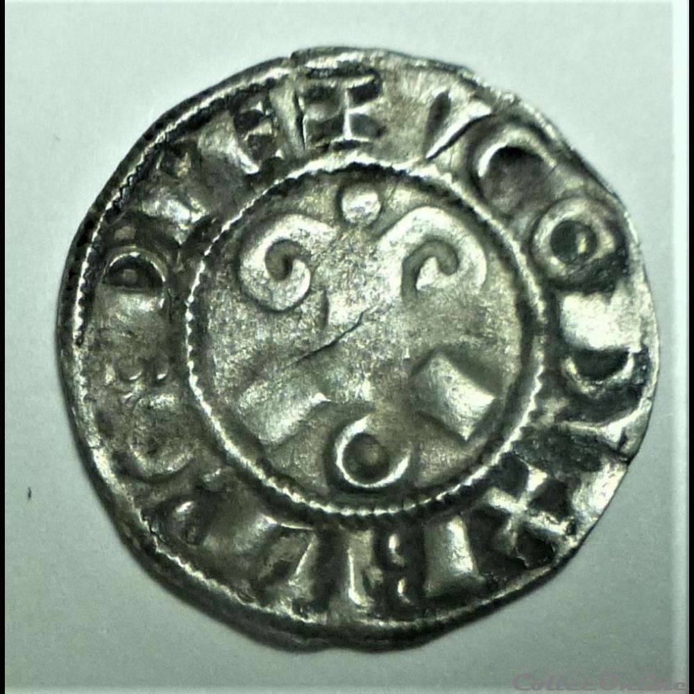 HUGUES III 1162-1192 denier monnaies europe medievale a france feodales hugues iii 1162 1192 denier