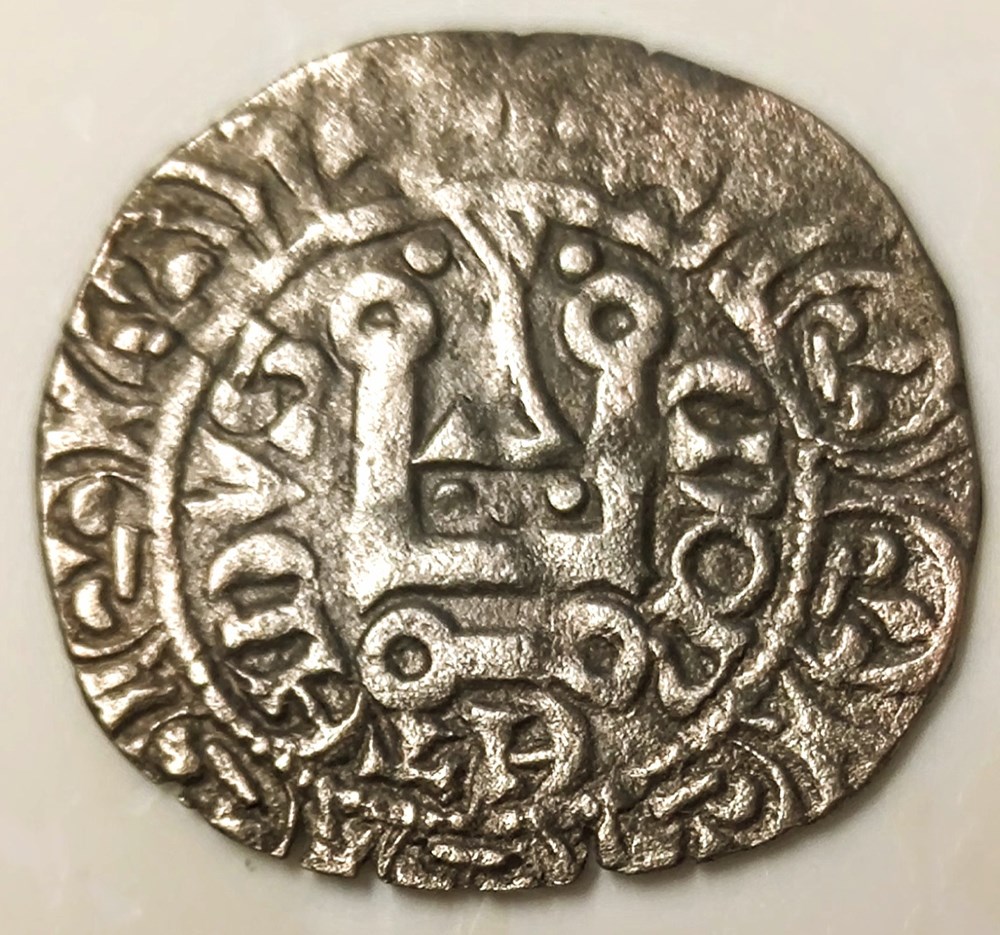 EUDES IV 1315- 1349 Maille noire Double au petit écu monnaies europe medievale france feodales eudes iv 1315 1349 maille noire double au petit ecu