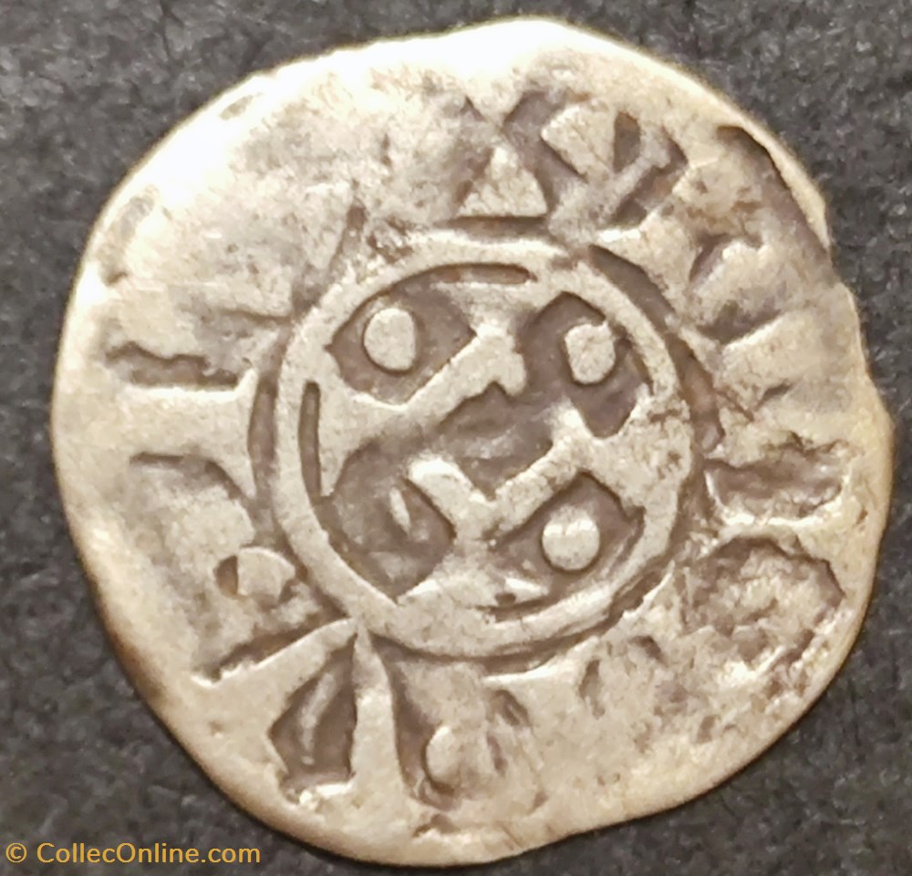 PHILIPPE 1er ( 1152- 1208) Denier de Mâcon 2 ème type - Coins