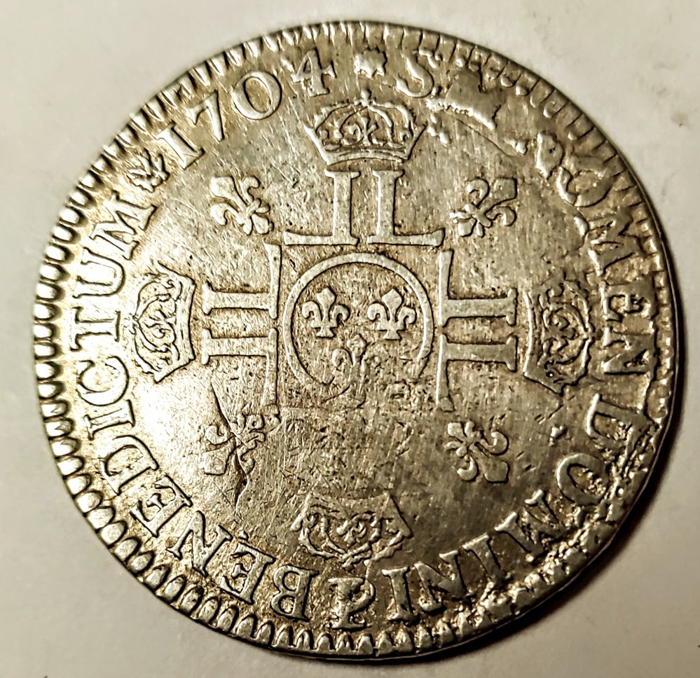 monnaies europe medievale france royales louis xiv demi ecu aux 8 l 2eme type