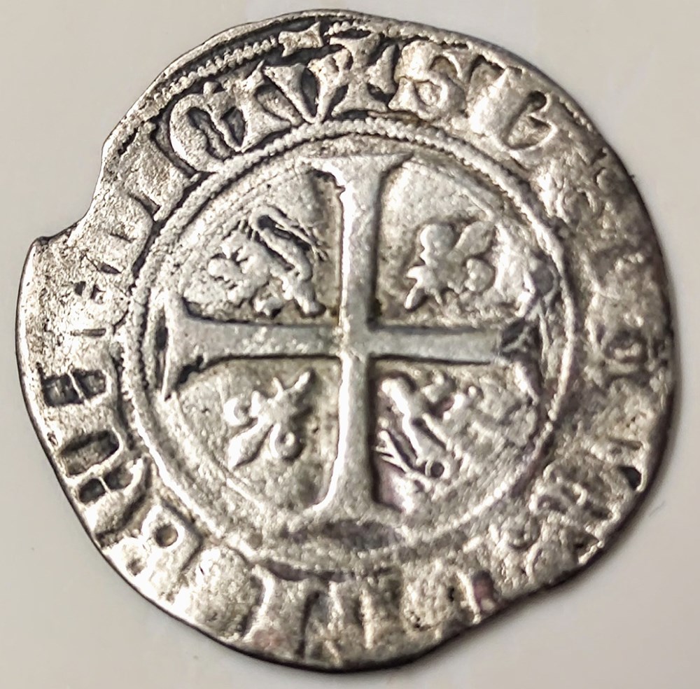 monnaies europe medievale france feodales philippe le hardi 1363 1404 grand blanc
