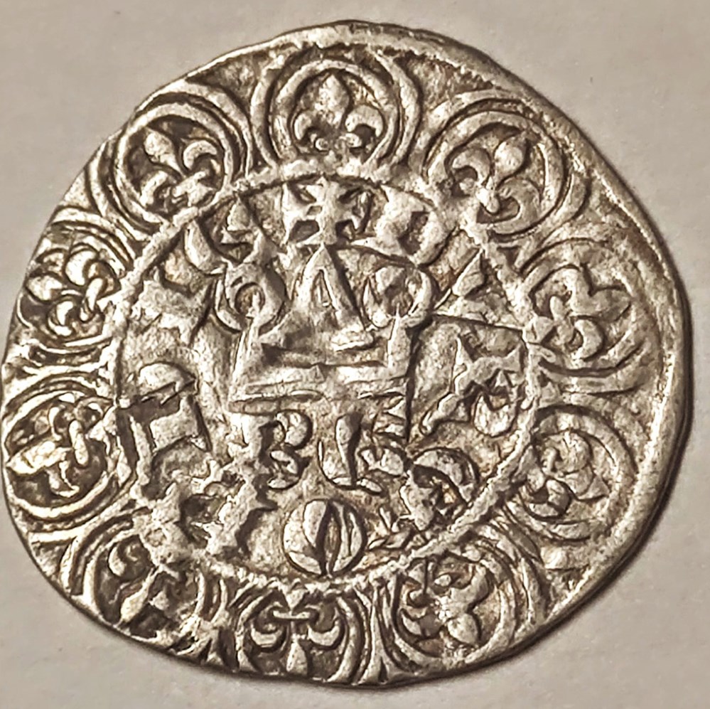 EUDES IV 1315-1349 Demi Gros ou Maille Blanche monnaies europe medievale france feodales eudes iv 1315 1349 demi gros ou maille blanche