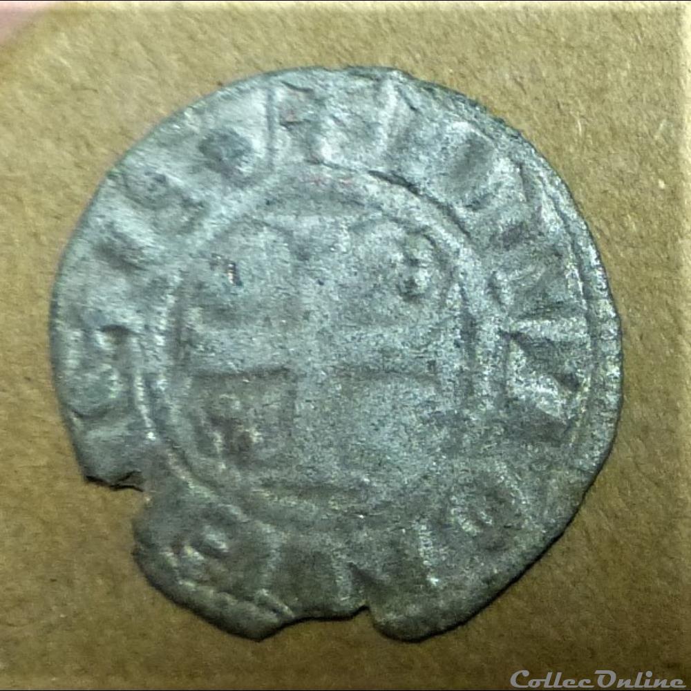 HUGUES IV 1218-1272 denier monnaies europe medievale a france feodales hugues iv 1218 1272 denier