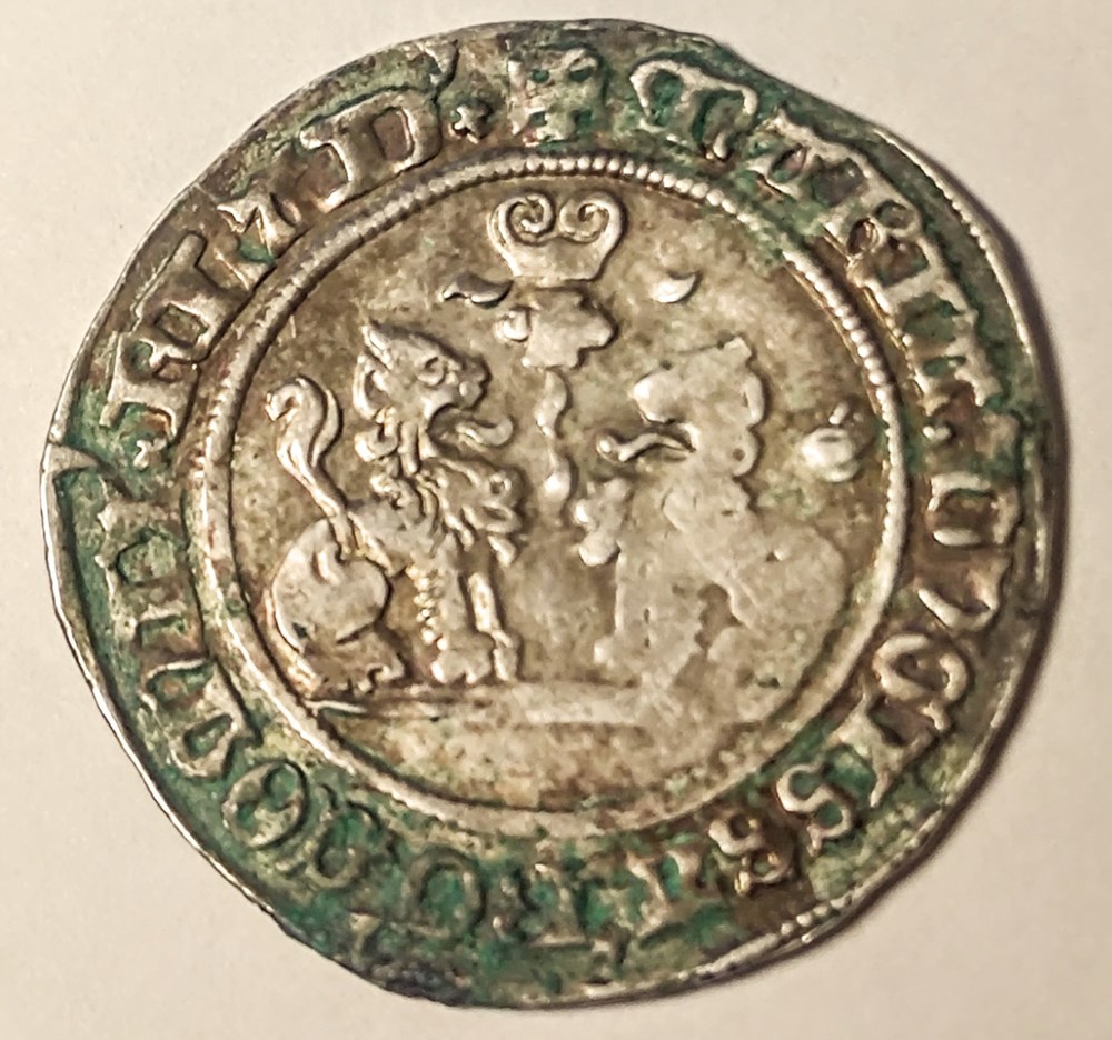 monnaies europe medievale pays bas bourguignons marie de bourgogne double briquet 1478