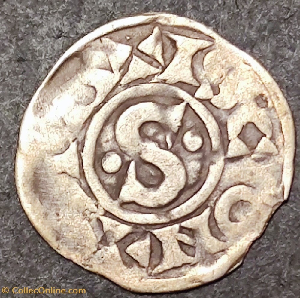 PHILIPPE 1er ( 1060- 1108) Denier de Mâcon 2 ème type monnaies europe medievale france royales philippe 1er 1060 1108 denier de macon 2 eme type