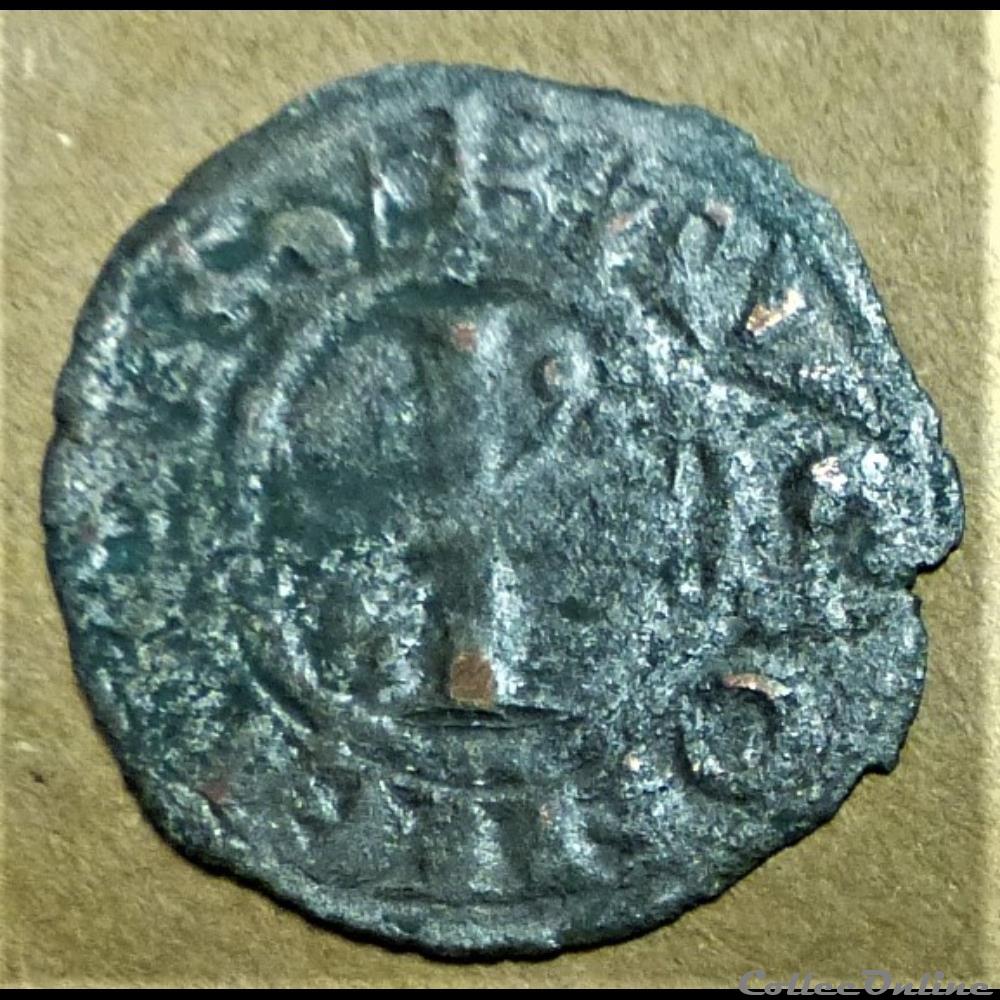 HUGUES IV 1218-1272 denier monnaies europe medievale a france feodales hugues iv 1218 1272 denier