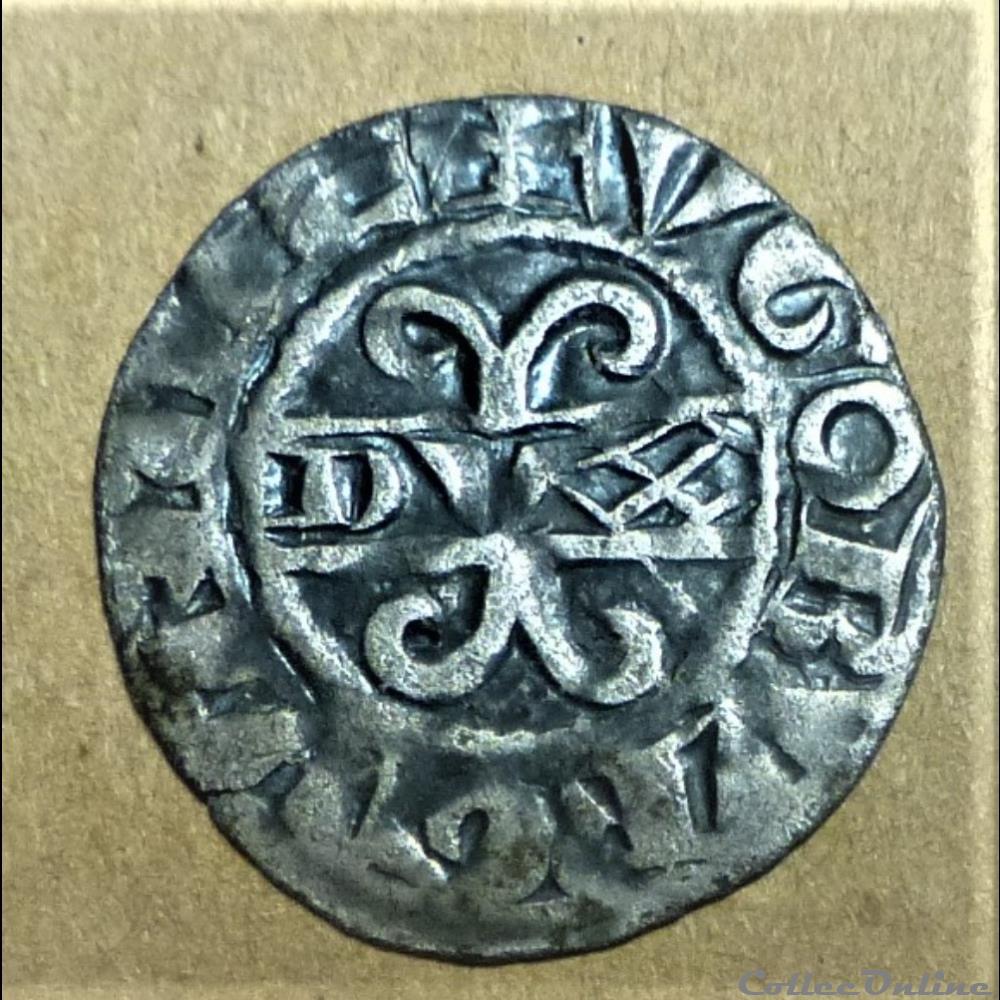 monnaies europe medievale a france feodales hugues iv 1218 1272 denier