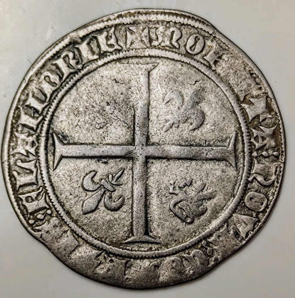 JEAN sans peur COMTE DE FLANDRE Double Gros " Braspenning" monnaies europe medievale pays bas bourguignons jean sans peur comte de flandre double gros braspenning