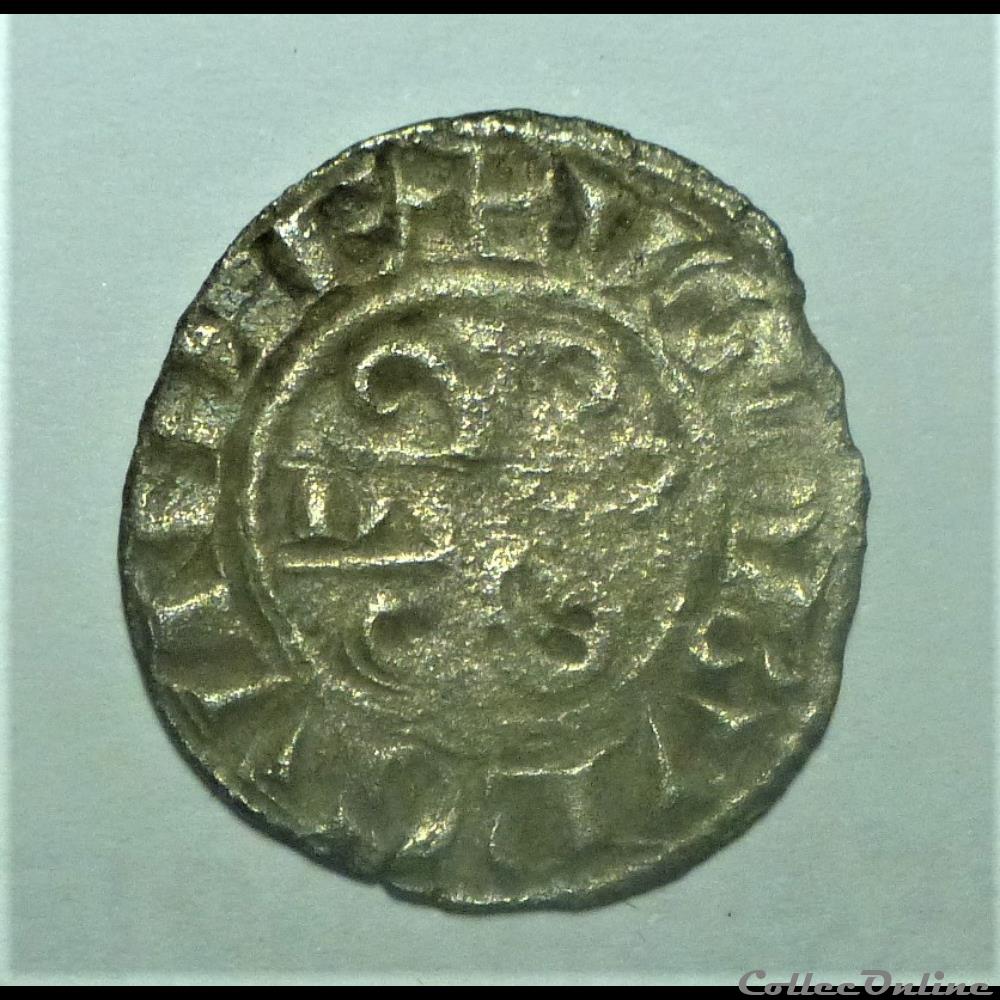 HUGUES IV 1218-1272 denier monnaies europe medievale a france feodales hugues iv 1218 1272 denier