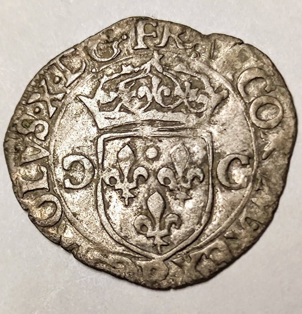 CHARLES X Douzain aux deux C 1er type 1593 P monnaies europe medievale france royales charles x douzain aux deux c 1er type 1593 p