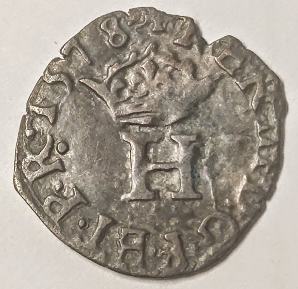 HENRI III Liard à l'H couronnée 1578 P monnaies europe medievale france royales henri iii liard a h couronnee 1578 p