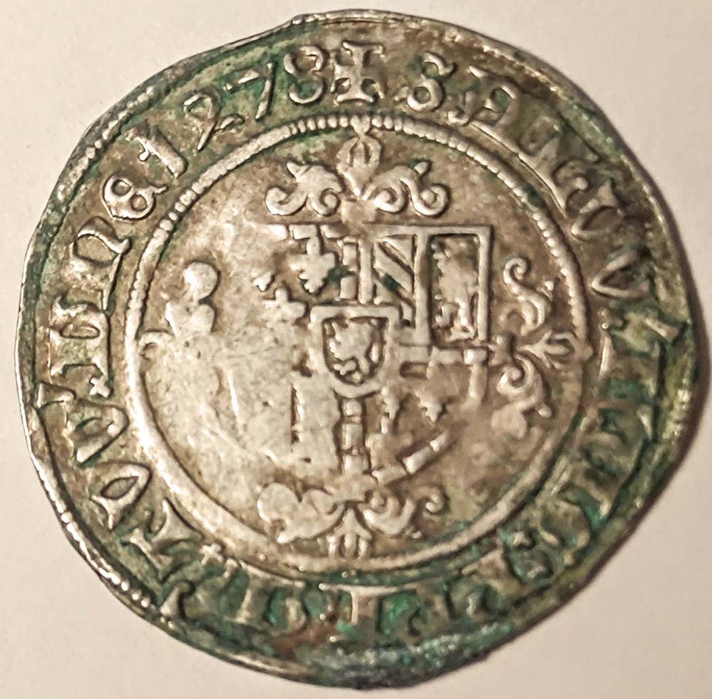 monnaies europe medievale pays bas bourguignons marie de bourgogne double briquet 1478