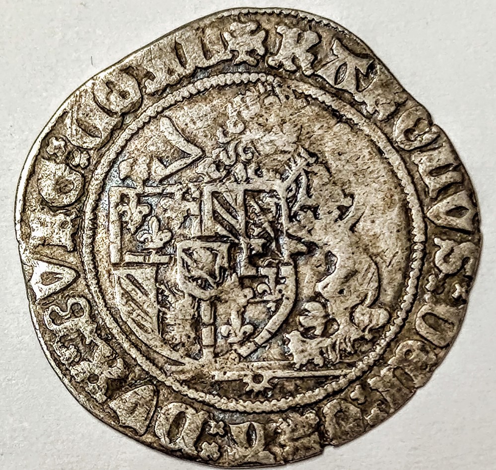 CHARLES le TÉMÉRAIRE BRIQUET 1474 Bruges monnaies europe medievale france feodales charles le temeraire briquet 1474 bruges
